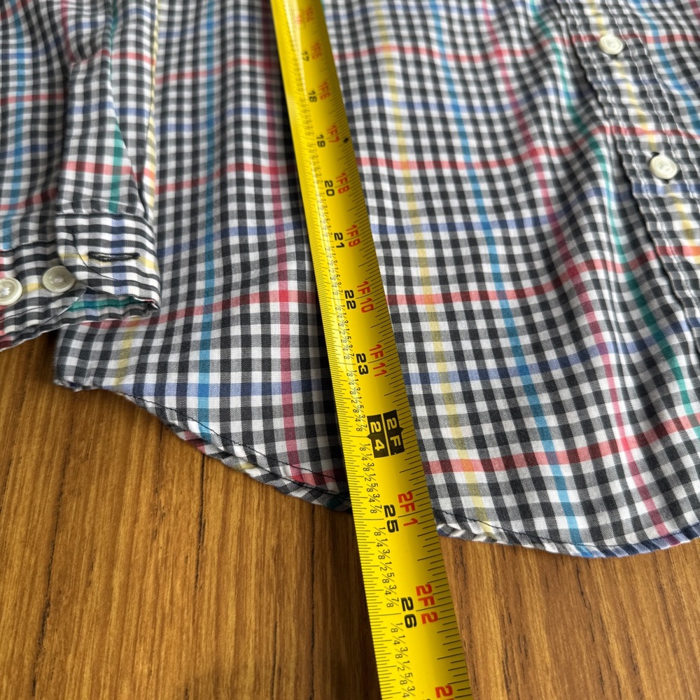 Vintage Lands’ End Button Up Shirt Women’s 4 - Picture 3 of 4